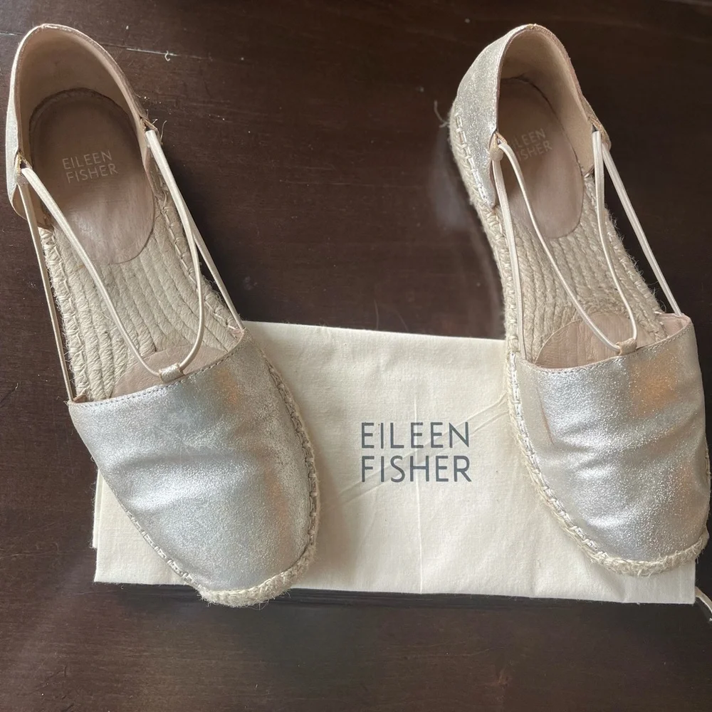 Eileen Fisher Platinum Espadrilles